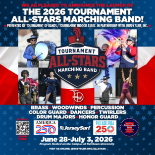 Launch the 2026 Tournament All-Stars Marching Band